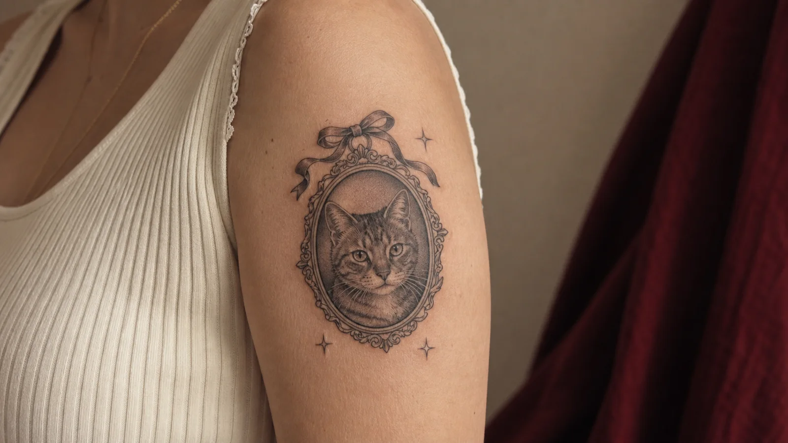 Кот на память, кот на удачу: 9 идей татуировки с кошкой