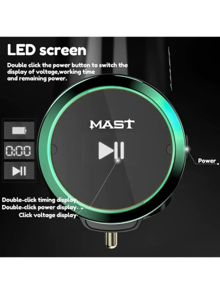 Беспроводной блок для тату машинки разъем RCA Беспроводной блок для тату машинки разъем RCA