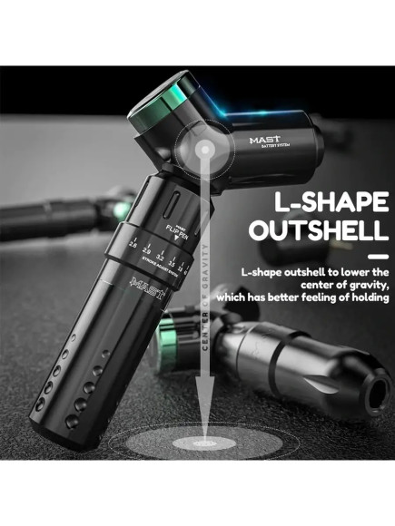 Беспроводной блок для тату машинки разъем RCA Беспроводной блок для тату машинки разъем RCA