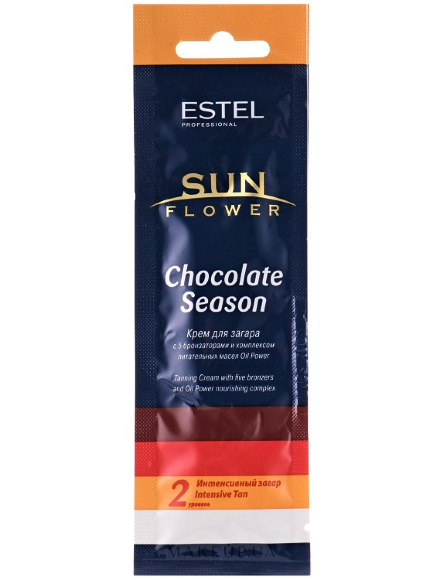 Крем-усилитель загара в солярии Estel Sun Flower Крем-усилитель загара в солярии Estel Sun Flower