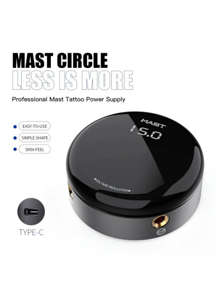 Блок питания для тату машинки Mast Circle Блок питания для тату машинки Mast Circle