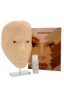 Манекен для макияжа PRONOGTI Face-on-stand с подставкой