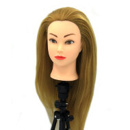 Голова учебная натуральная 80%, 60 см., Русая, FANTOM