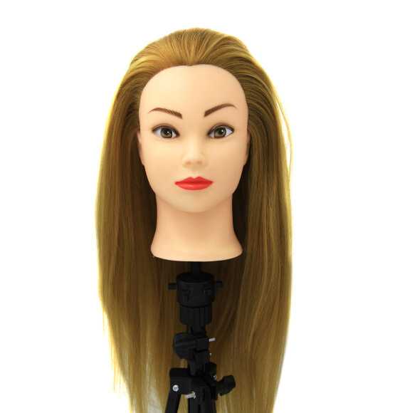 Голова учебная натуральная 80%, 60 см., Русая, FANTOM