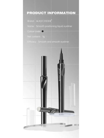 Подводка Maycheer Liquid Eyeliner 48H, черная