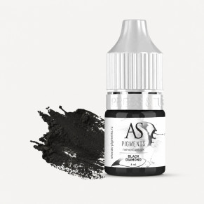 Пигмент AS COMPANY Black Diamond для век, 6 мл