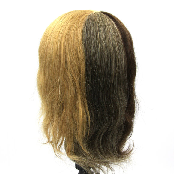 Учебная голова для окрашивания, 100% натуральная, Fantom (Уценка - Пятна)