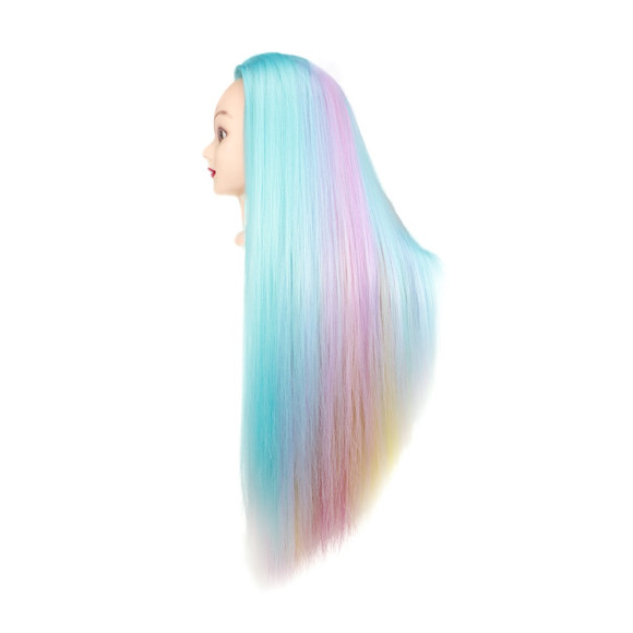 Голова манекен учебный парикмахерский