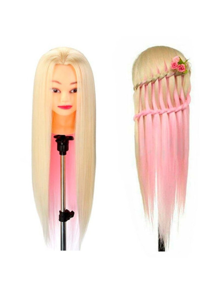 Голова манекен учебный парикмахерский