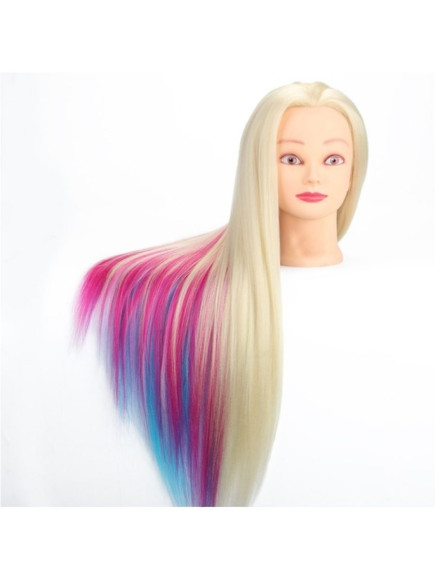 Голова манекен учебный парикмахерский