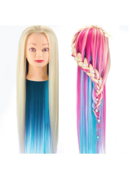 Голова манекен учебный парикмахерский