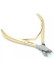 Кусачки Silver Star KCC 4/6HG для кутикулы, позолота, лезвие 6 мм