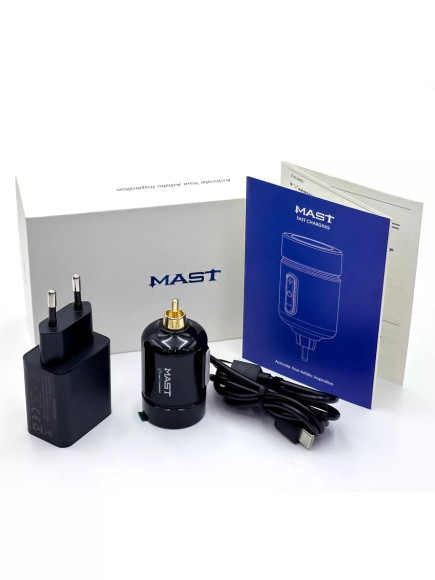Mast Freeb Беспроводной блок питания для тату машинки RCA Mast Freeb Беспроводной блок питания для тату машинки RCA