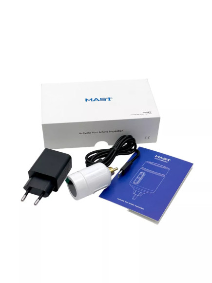 Mast Freeb Беспроводной блок питания для тату машинки RCA Mast Freeb Беспроводной блок питания для тату машинки RCA