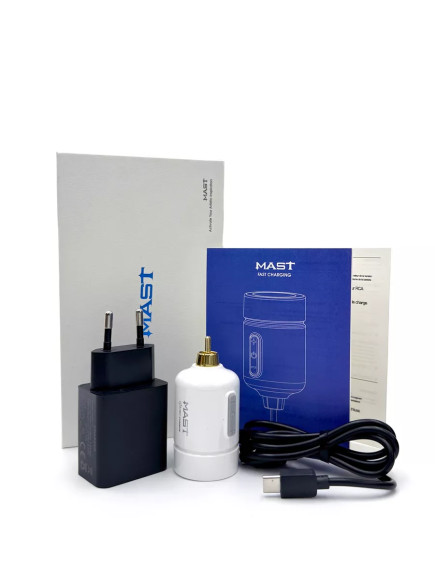 Mast Freeb Беспроводной блок питания для тату машинки RCA Mast Freeb Беспроводной блок питания для тату машинки RCA