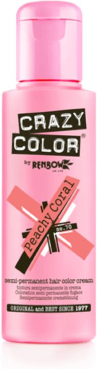 Краситель прямого действия Crazy Color Peachy Coral 70 Краситель прямого действия Crazy Color Peachy Coral 70