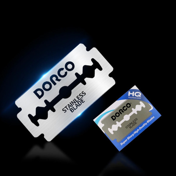 Лезвия Dorco двусторонние классические Лезвия Dorco двусторонние классические