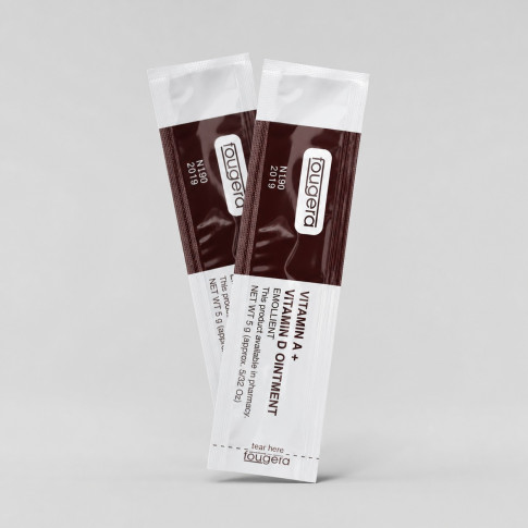 Бальзам Fougera Vitamin A+D после татуажа