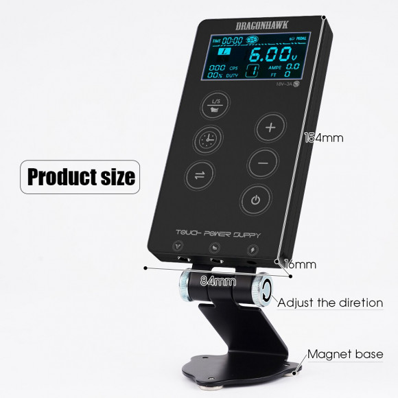 Блок питания для тату машинки Dragonhawk Блок питания для тату машинки Dragonhawk