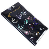 Стразы стеклянные квадратные в ассортименте 