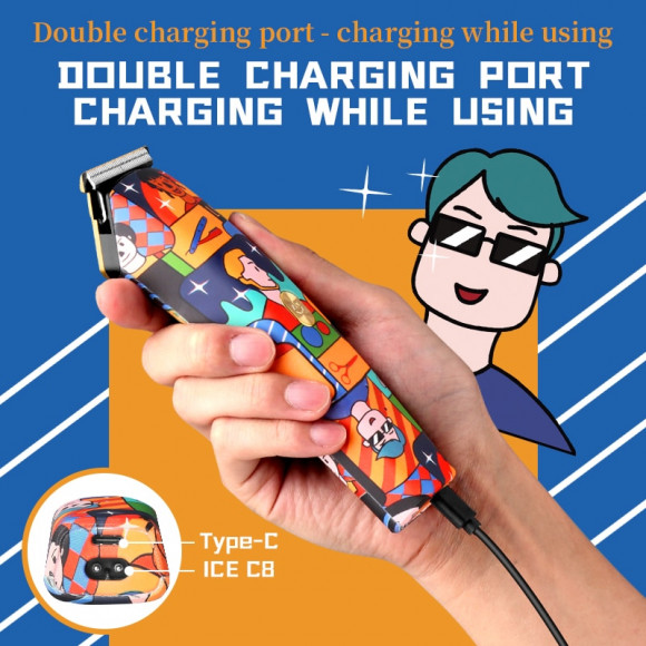 Триммер для стрижки бороды и волос Kemei 