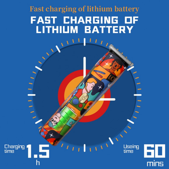 Триммер для стрижки бороды и волос Kemei 