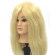 Голова манекен 100% человеческий волос, 55 см., блондинка Fantom