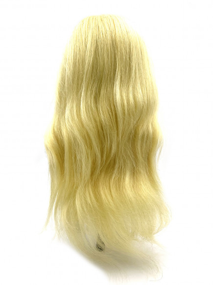 Манекен головы со 100% натуральными волосами, блондинка FANTOMHEADS 55-60 см. (зачёс назад)