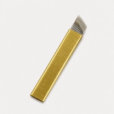 Игла PRONOGTI M12 Gold для мануального татуажа