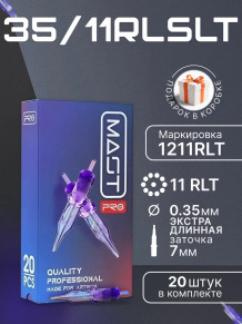 Картриджи DragonHawk Mast Pro 11RL 0,35 мм LT 7 мм — 20 шт.