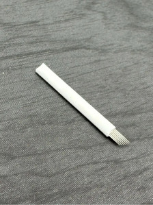 Иглы PRONOGTI M7 White гибкие для мануального татуажа, 10 шт