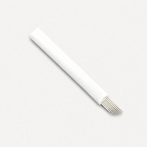 Иглы PRONOGTI M7 White для мануального татуажа, 10 шт