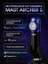 Беспроводная тату-машинка MAST Archer-S, фиолетово-чёрная