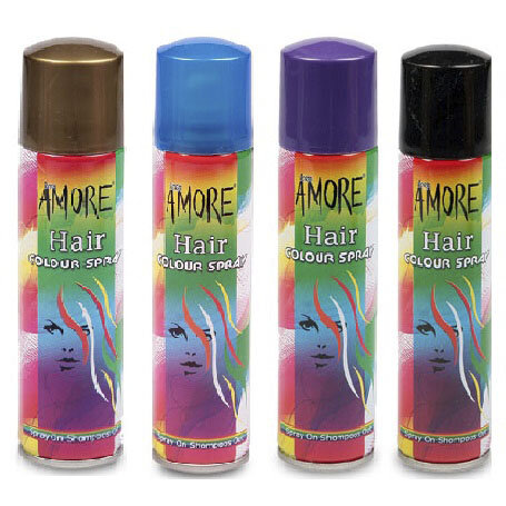Декоративная спрей-краска для волос Sora Amore Hair Color Spray