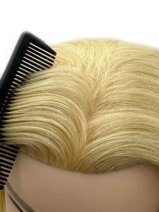 Мужской манекен PRONOGTI 89-blond, натуральные волосы 20-25 см, борода