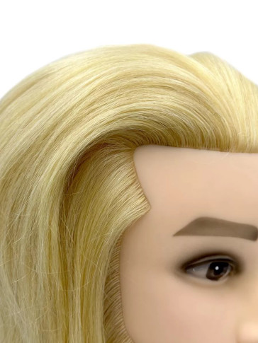 Мужской манекен PRONOGTI 89-blond, натуральные волосы 20-25 см, борода