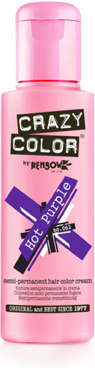 Краситель прямого действия Crazy Color Hot Purple 62 Краситель прямого действия Crazy Color Hot Purple 62
