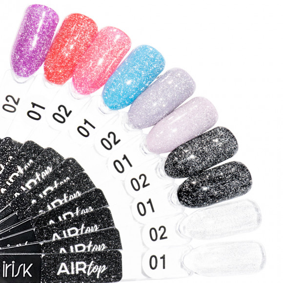 Топ светоотражающий без липкого слоя Irisk AIR Top, 10 мл. Топ светоотражающий без липкого слоя Irisk AIR Top, 10 мл.