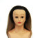Манекен головы со 100% натуральными волосами, русая омбре FANTOMHEADS 55-60 см.