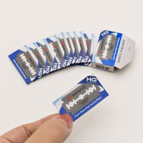 Двусторонние лезвия Dorco ST300/301 для Т-образной бритвы