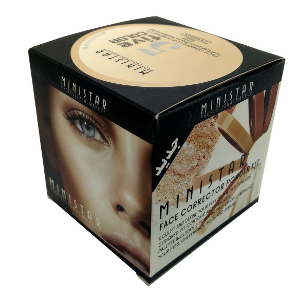 Набор компактной пудры 5 цветов MiniStar