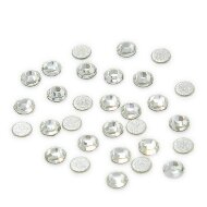 Стразы стеклянные прозрачные плоские Стразы стеклянные прозрачные плоские