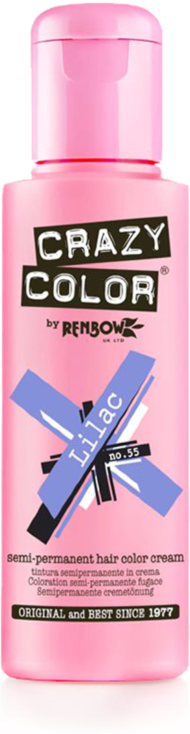 Краситель прямого действия Crazy Color Lilac 55 Краситель прямого действия Crazy Color Lilac 55
