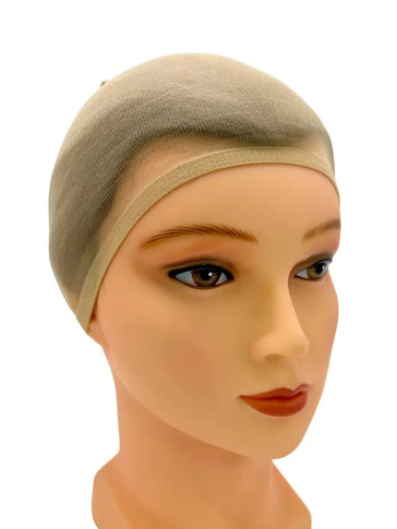 Шапочка под парик Wig cap из нейлона, телесный цвет, 2 шт в комплекте