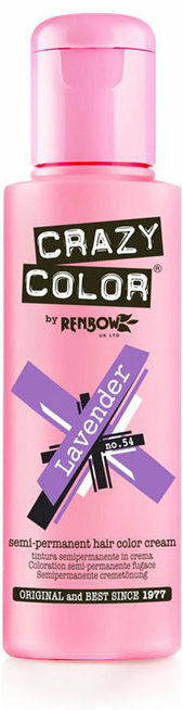 Краситель прямого действия Crazy Color Lavender 54 Краситель прямого действия Crazy Color Lavender 54