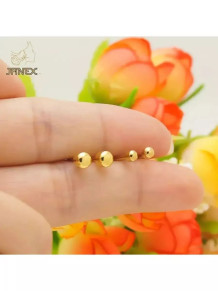 Стерильные серьги Janex 4 мм, золото