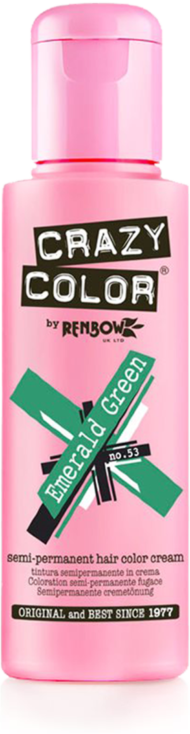 Краситель прямого действия Crazy Color Emerald Green 53 Краситель прямого действия Crazy Color Emerald Green 53