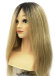Манекен головы со 100% натуральными волосами, блондинка омбре FANTOMHEADS 55-60 см.
