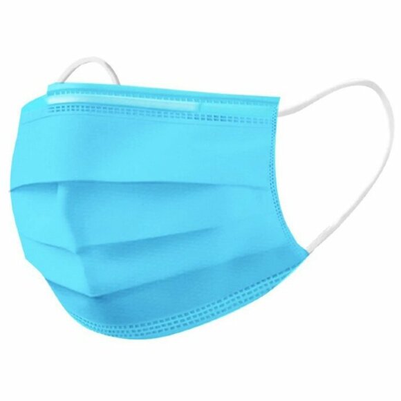 Маска одноразовая трехслойная