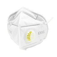 Маска-респиратор универсальная с клапаном KN95